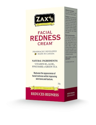 Zaxs Facial Redness Diminishing Cream Rapid Relief for Rosacea Windburn  Dehydrated Skin Intensive Moisturizing with Organic Natural Ingredients Pharmacist Developed 28g