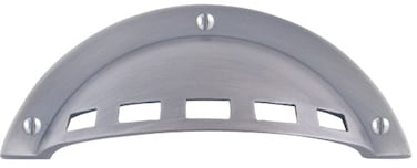 Atlas Homewares 220P 4Inch Craftsman Corner Modern Craftsman Bin Pull Pewter