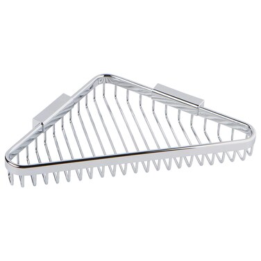 Ginger 9 Corner Basket Hotelier Polished Chrome