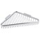 Ginger 9 Corner Basket Hotelier Polished Chrome