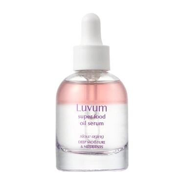 Luvum Slow Aging Super Food Oil Serum 101 fl oz  Superfood Oil Serum  AntiAging  Hydration  Enhances Elasticity  Radiance  NutrientRich Moisturizing Blend  Korean Skin Care