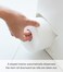 Yamazaki Home Toilet Paper Stocker  Bathroom Storage Organizer Dispenser Not for Jumbo Rolls Steel One Size White