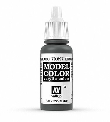 Vallejo Bronze Green Paint 17ml