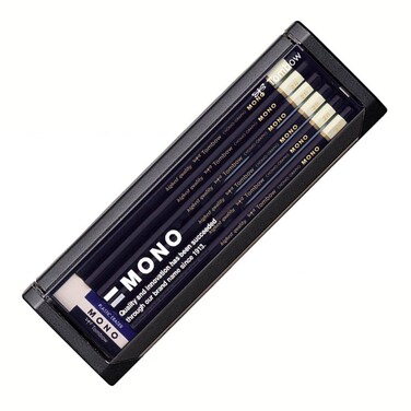 Tombow MONO2B Pencils Mono 2B 1 Dozen
