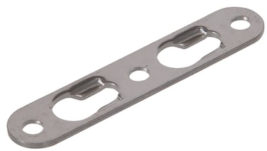 The Hillman Group 57188 Keyhole Fitting Double Hole Standard 10Pack