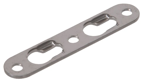The Hillman Group 57188 Keyhole Fitting Double Hole Standard 10Pack