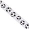 LUV RIBBONS GSO0708SOC Grosgrain 78Inch Sports Ribbon 10Yard Soccer