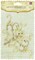 Prima 536015 434Inch Say It in Pearls Self Adhesive Jewel Art Flourish Corner with Roses Brown