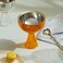 Alessi Big Love Ice Cream Bowl and Spoon One size Orange