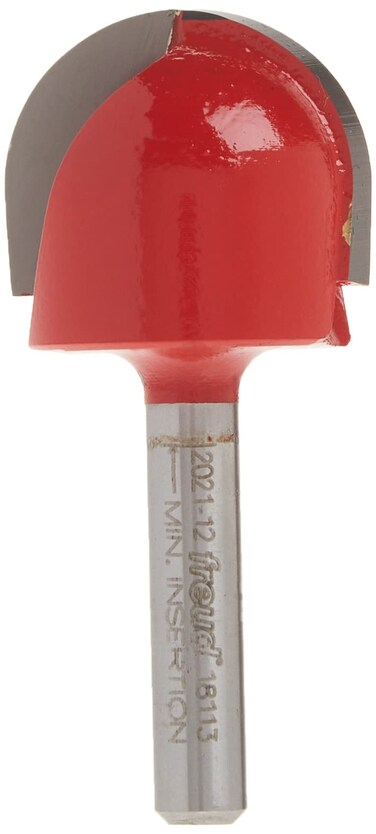 Freud 18113 12 Radius Round Nose Bit with 14 Shank