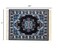 Beautiful Oriental Rug Style Mousepad Navy Miniature Carpet Computer Mouse Pad Rectangular NonSlip Elegant Office Accessories