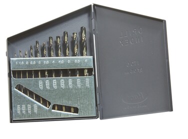 Viking Drill and Tool by Norseman 58650 SP11M Type 643UB135 Degree Split Point Magnum Super Premium Jobber Drill Bit Set 11 Piece