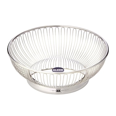 Alessi  Wire Centerpiece Fruit Basket in 1810 Stainless Steel Polished 912InchSilver