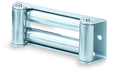 WARN 5742 Zinc Plated Winch Roller Fairlead for Winches over 2 Ton 4000 lb Capacity