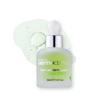 tHermoCEUTICAL DeAC Aciderm Serum  Targeted Adult Acne Solution Sebum Reduction OilWater Balance Glowing Skin Promoter Optimal Hydration Care Lightweight  Refreshing Formula 101 fl oz