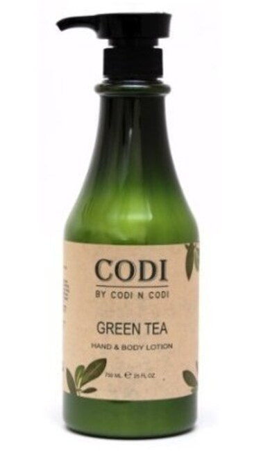 Codi Green Tea Hand  Body Lotion 750ml25oz pack of 2