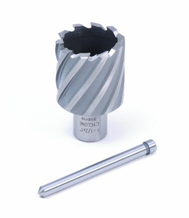 Evolution CC137 138Inch Diameter x 1Inch Depth of Cut Cyclone High Speed Steel Annular Cutter