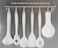 Reston Lloyd Melamine Utensil Set 4pc White