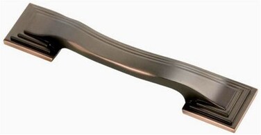 Hickory Hardware P3100OBH 312Inch Deco Pull OilRubbed Bronze Highlighted