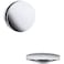 Kohler 7142CP Clearflo Retrofit Toe Tap Conversion Kit Polished Chrome