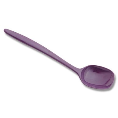 Gourmac 12Inch Round Melamine Spoon Green