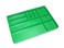 Protoco Tool Box Organization Plastic Tray with 10 Compartment 16Inch x 11Inch x 15Inch Green