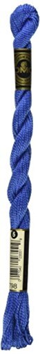 DMC 115 5798 Pearl Cotton Thread Dark Delft Blue Size 5