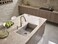 Moen Spot Resist Stainless Modern Deck Mounted Kitchen Soap Dispenser with AbovetheSink Refillable Bottle S3947SRS