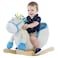 Rockin Rider Tickles Baby Rocker Ride On Blue Large
