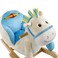 Rockin Rider Tickles Baby Rocker Ride On Blue Large