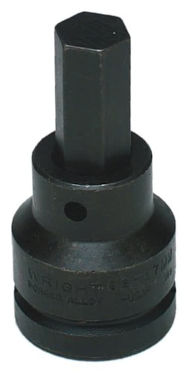 Wright Tool 6217MM Metric Hex Bit SocketBlack