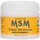 At Last Naturals MSM Cream Face Lotion to Reduce Fine Lines and Wrinkles Pitted Acne and Scars Soothing Moisturizer with Vitamin E to Promote Healthy Skin 2 oz