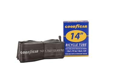 Goodyear Bicycle Tube 14 X 1752125  14inch Bike Tube with Butyl Rubber  Dependable Mountain Bike Tubes for Premium Cycling  14 X 1752127