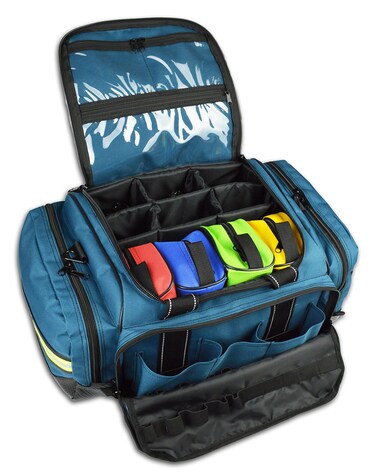 Lightning X Large Intermediate EMT Medic Modular Trauma First Responder EMT Bag  BLUE