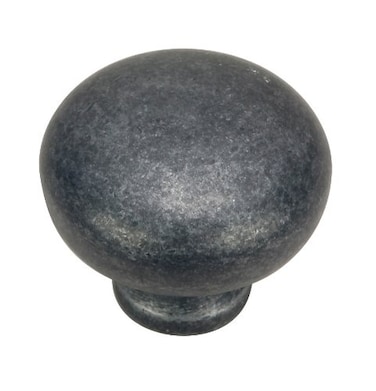 Hardware House 488452 Smooth Cabinet Knob Antique Pewter