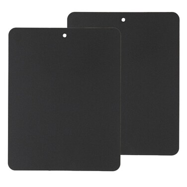 Linden Sweden Flexible Cutting Board 2Pack  Lays Flat for Secure Work Surface  ExtraThick for Durability  BPAFree and FoodSafe Black