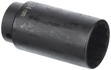 Grey Pneumatic 2134MD 12 Drive x 34mm Deep 12Point Socket
