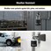 Master Lock Magnum Heavy Duty Outdoor Padlock with Key Weather Resistant Body and Cut Resistant Shackle make Lock Perfect for Fences Gates Sheds M115XDLF