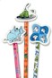 Raymond Geddes 66865 Dr Seuss Number 2 Pencils With Giant Pencil Top Erasers Pack of 36
