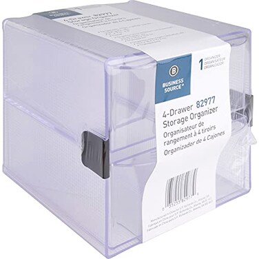 Business Source  BSN82977  4drawer Storage Organizer