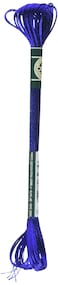 DMC Satin Floss 87yd Deep Royal Blue