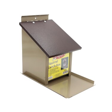 Zenport Squirrel Lunch Box Z38079 Hopper Bird Feeder
