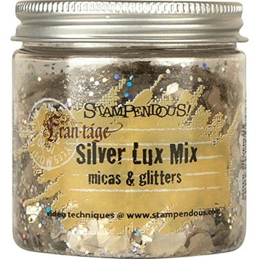 Stampendous FRL01 Lux Mica and Glitter Mix Silver