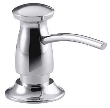 Transitional design soaplotion dispenser