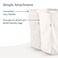 UPPAbaby Bassinet Stand Hamper Insert  DualCompartment and Carry Handles  Durable Construction
