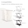 UPPAbaby Bassinet Stand Hamper Insert  DualCompartment and Carry Handles  Durable Construction