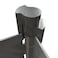 Nuk3y Door Saver 2 II Hinge Pin Stop Fits All 3 to 412 Residential Hinges Satin Nickel