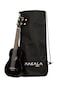 Kala MKSSBLK Makala Shark Soprano Ukulele Black One Size