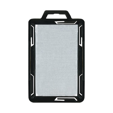 Advantus SecureTwo Card RFID Blocking Badge HorizontalVertical Black 368 x 238 Holder 338 x 213 Insert 20Pack