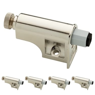 Franklin Brass 5Pack SoftClose Cabinet Door Damper Nickel Plated Damper for Frameless or Face Frame Adjustable Speed Cabinet Adapter Hinge Buffer for Closing Cabinet Doors C21349KNPC